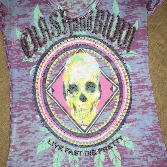Crash and Burn ☠️ Tee - Picture 3 of 6
